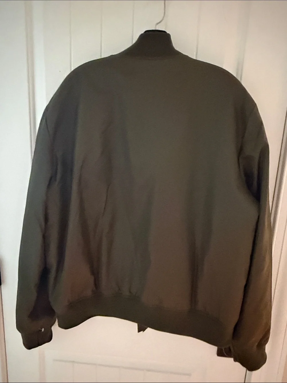 Banana Republic Olive Green Casual Bomber Jacket Men's Large